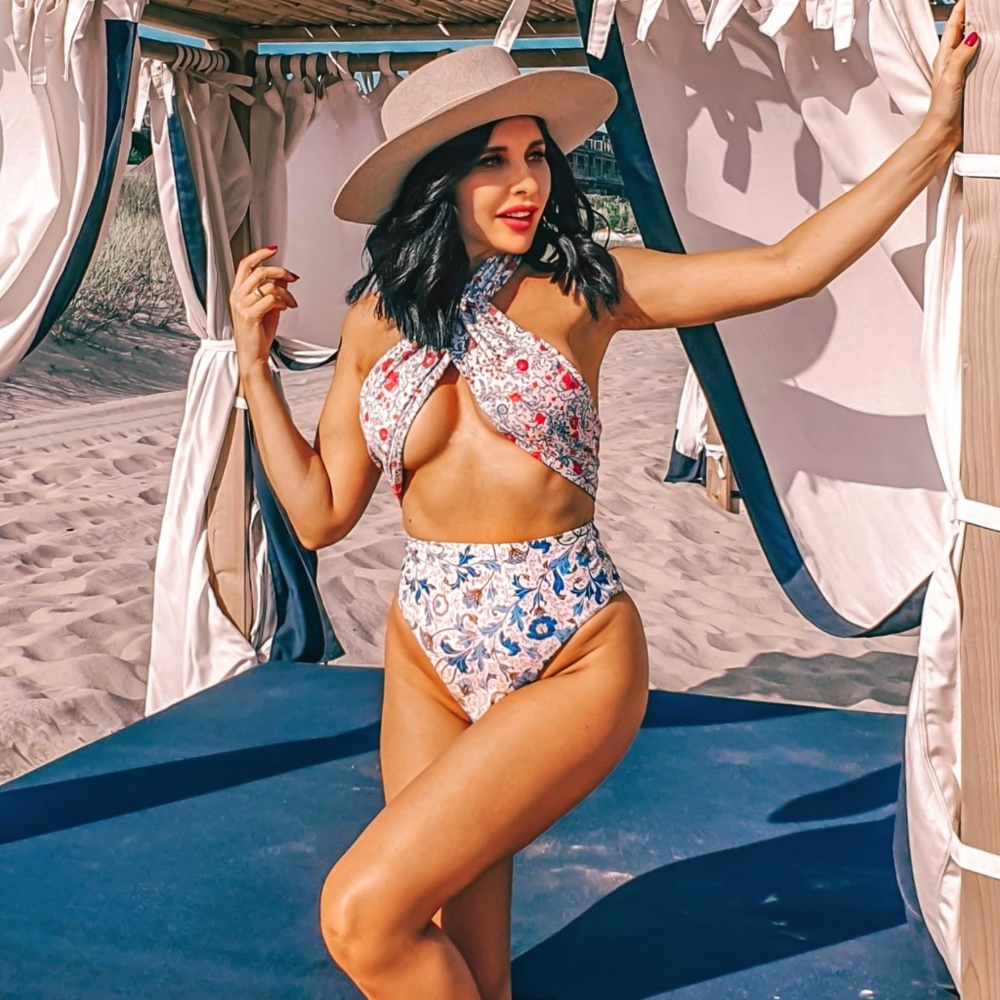 Tularosa Saorise Cutout One Piece Swimsuit Bikini